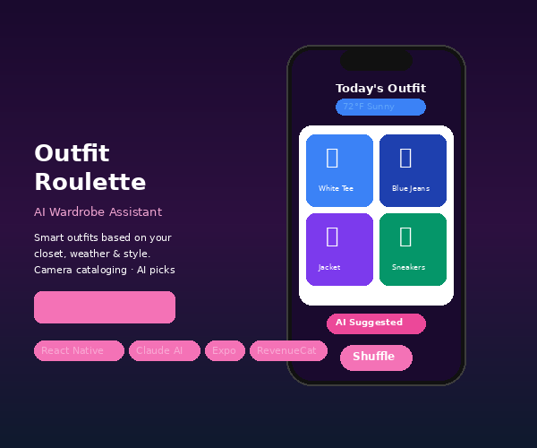 Outfit Roulette App